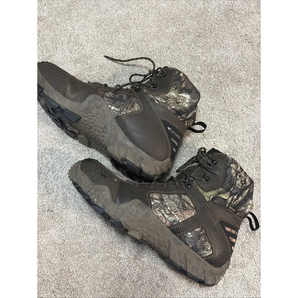 Irish Setter Men's Camo Hunting Boots Waterproof Insulated Scent Ban 11 D